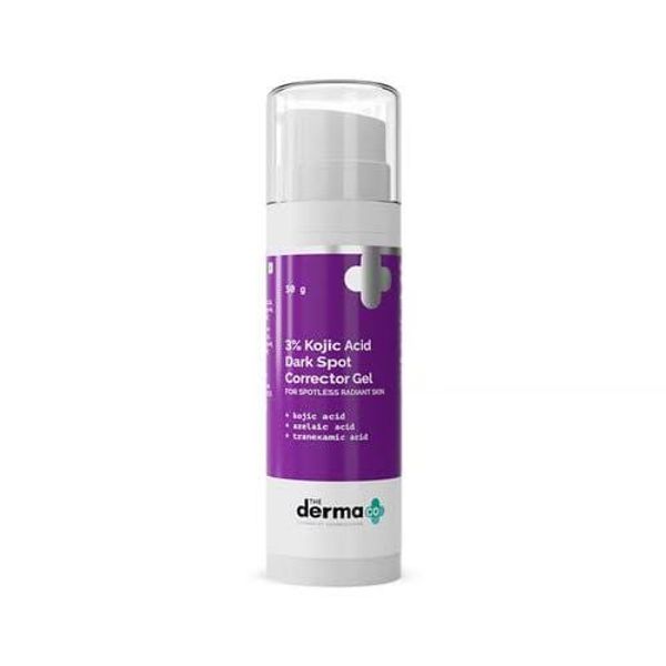 The Derma Co 3% Kojic Acid Dark Spot Corrector Gel for Spotless & Radiant Skin -(30g)