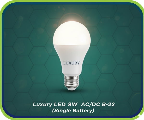 Luxury LED 9W AC/DC B-22