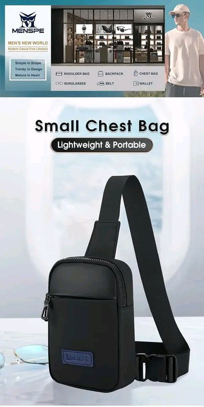 🎖️MENSPE Oxford Men Chest Bag Fashion Pouch Bag - Image 5