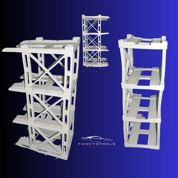 1:64 Multi Level Car Park - Grey