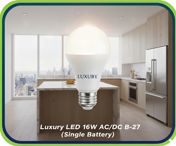 Luxury LED 16W AC/DC E-27