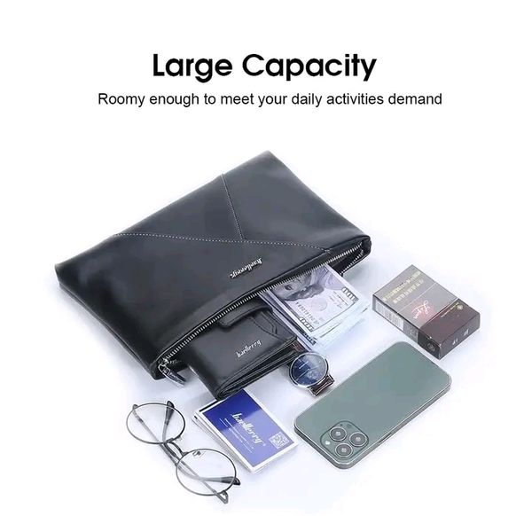 🙋🏻♂️LouisWill Men's Wallet PU Leather Bag - Image 3