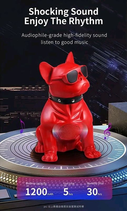 🐶RECCI RSK-W18 BullDog Wireless Speaker with Microphone