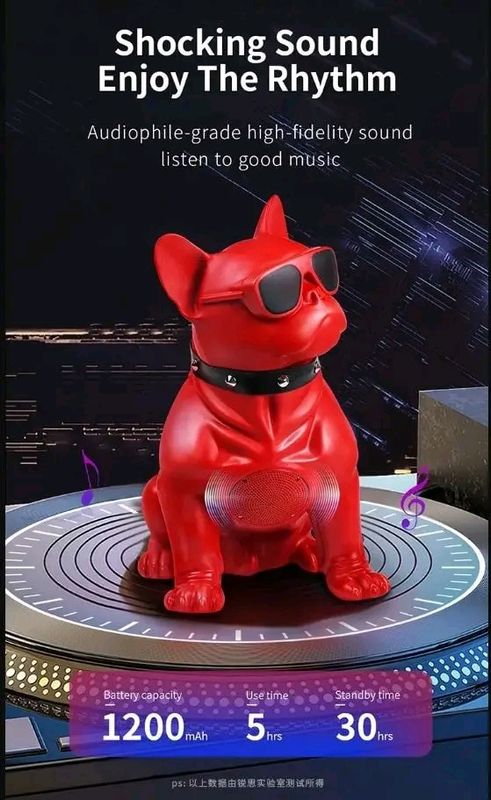 🐶RECCI RSK-W18 BullDog Wireless Speaker with Microphone - Image 6
