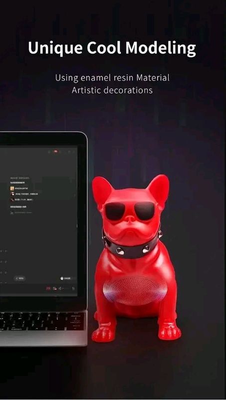 🐶RECCI RSK-W18 BullDog Wireless Speaker with Microphone - Image 7