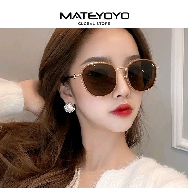 🕶️MATEYOYO Fashion Sunglasses Round Women Eye Sunglasses Korean Style - Image 3