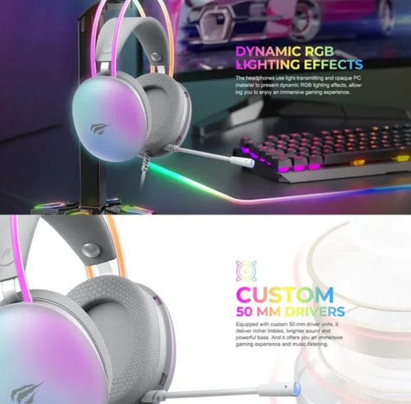 HAVIT H2037D GAMENOTE Gaming Headset With Mic K2-H9011