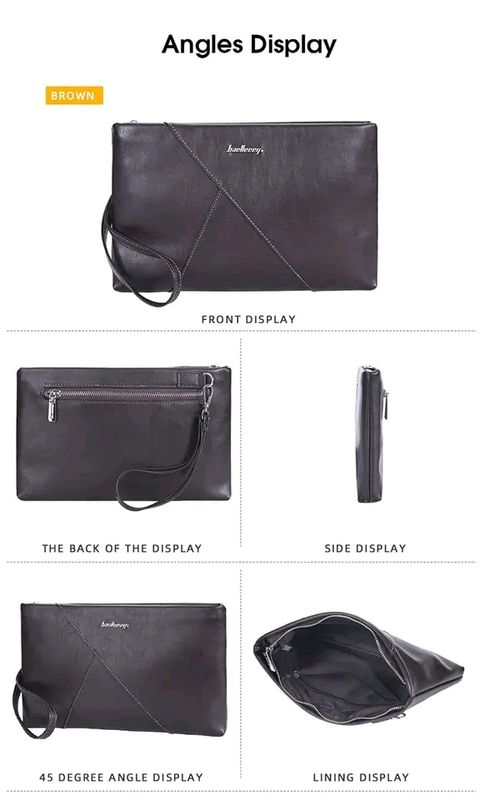 🙋🏻♂️LouisWill Men's Wallet PU Leather Bag - Image 10