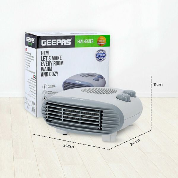 Geepas GFH9522 Fan Heater ,
