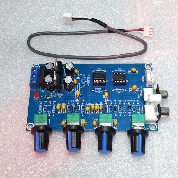 NE5532 Stereo Tone Control HiFi Pre-Amplifier Board