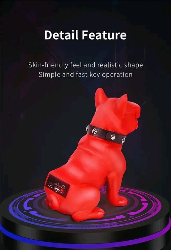 🐶RECCI RSK-W18 BullDog Wireless Speaker with Microphone - Image 3