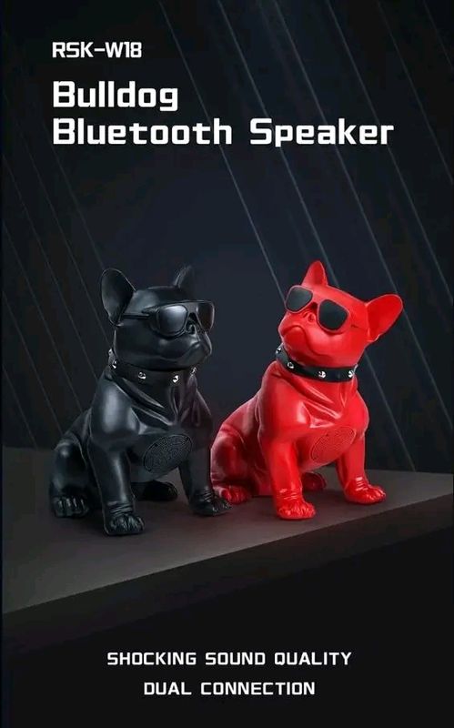 🐶RECCI RSK-W18 BullDog Wireless Speaker with Microphone - Image 4