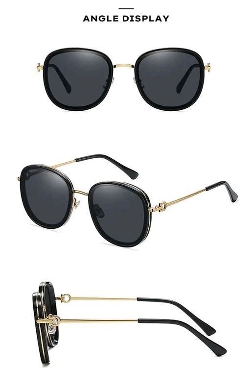 🕶️MATEYOYO Fashion Sunglasses Round Women Eye Sunglasses Korean Style - Image 14