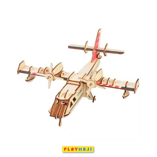 Amphibious Bomber 3D Wooden Puzzle (Model)