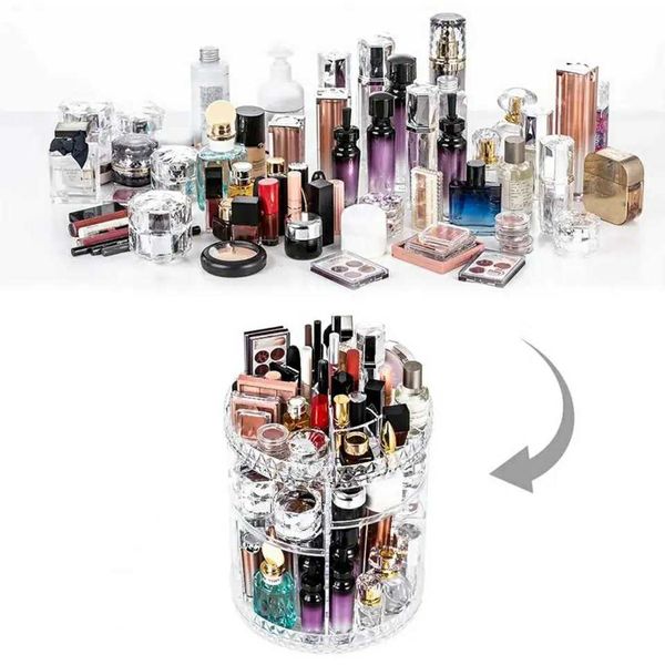 360° multi functional cosmetics   storage box Huge available