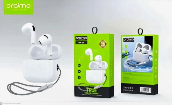 Oraimo Ox-06 Lite ENC True Wireless Earbuds (Original)