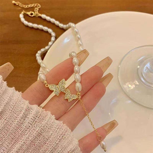 Double Butterfly Necklaces