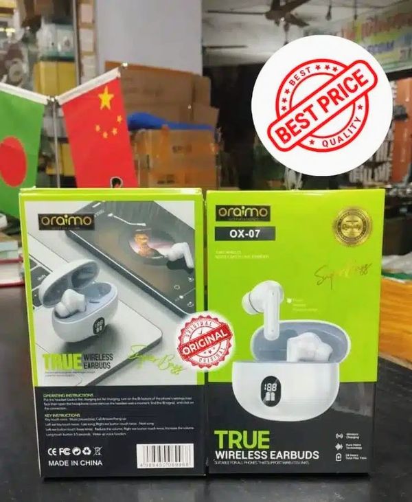 Oraimo Ox-07 Lite ENC True Wireless Earbuds(Orginal)