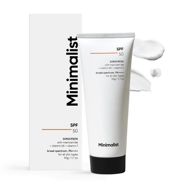 Minimalist Sunscreen SPF 50 PA++++ – Broad Spectrum, Lightweight & Fragrance-Free