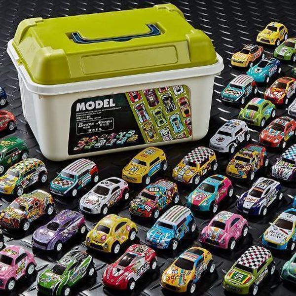 Chattering Alloy Iron Car Cross-border Inertia Back Car Model