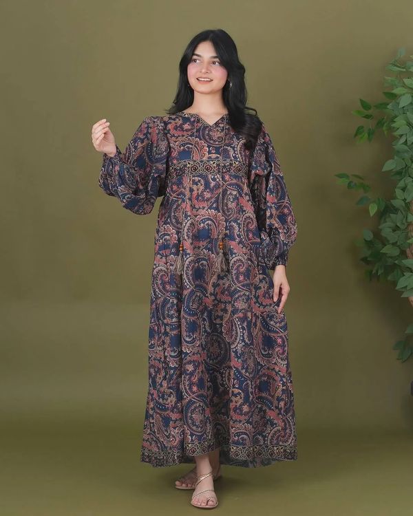 Stylish & Comfortable Digital Print Gowns