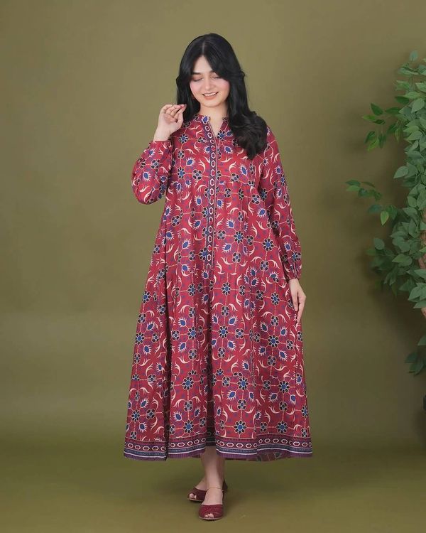Stylish & Comfortable Digital Print Gowns
