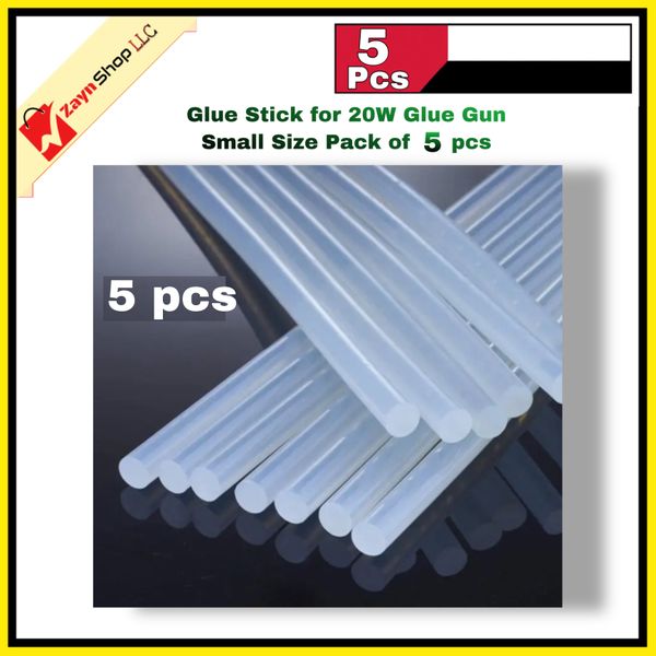 Glue Stick for 20W Glue Gun Small Size Pack of 5 or 10 pcs