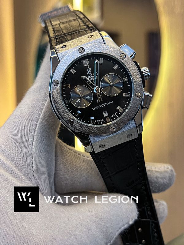 HUBLOT CLASSIC FUSION BELT SILVER