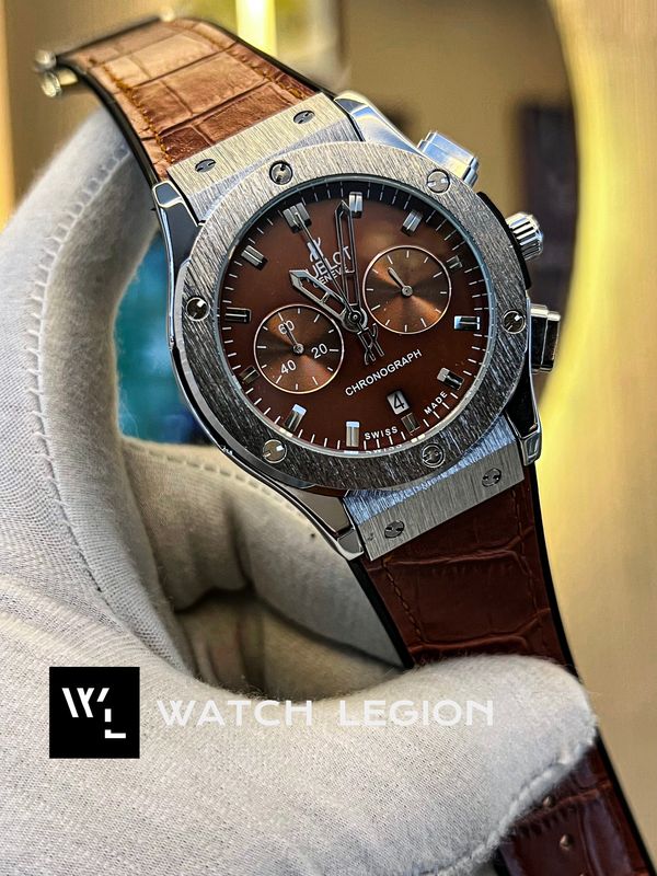 HUBLOT CLASSIC FUSION BELT BROWN