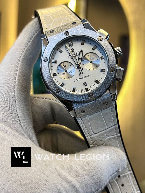 HUBLOT CLASSIC FUSION BELT WHITE