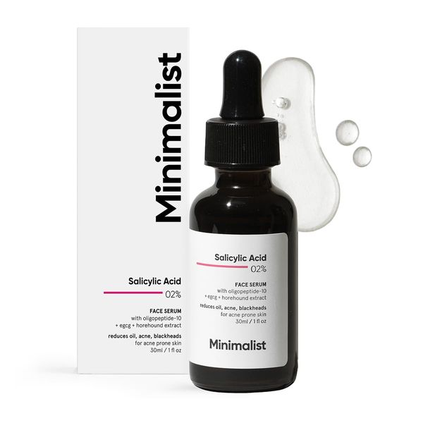 Minimalist 2% Salicylic Acid Face Serum – Anti-Acne Solution for All Skin Types