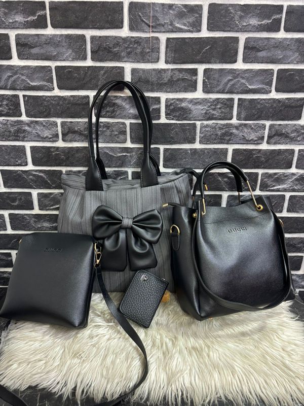 4pec Ladeis bags combo set-