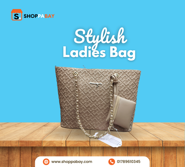 Luxury Embossed Pattern Tote Bag
