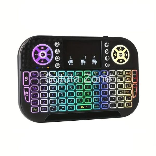 GearUP MK20 Wireless Dual Mode RGB Backlit Mini Portable Keyboard with Touchpad