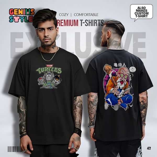 Master Roshi (Dragon ball) Anime T-shirt - 42