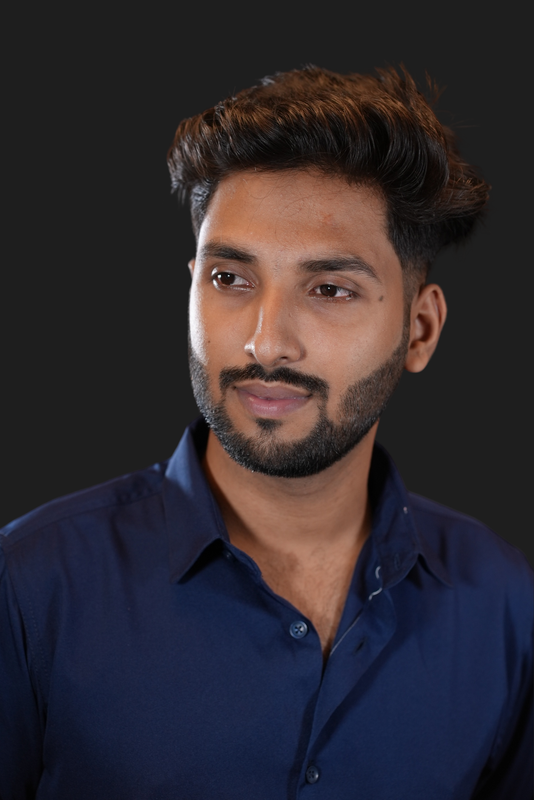 ILIAF Classic Navy Blue Premium Dress Shirt - 180GSM Micro Spandex - Image 3