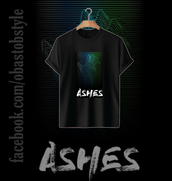 ASHES Half Sleeve T-Shirt.