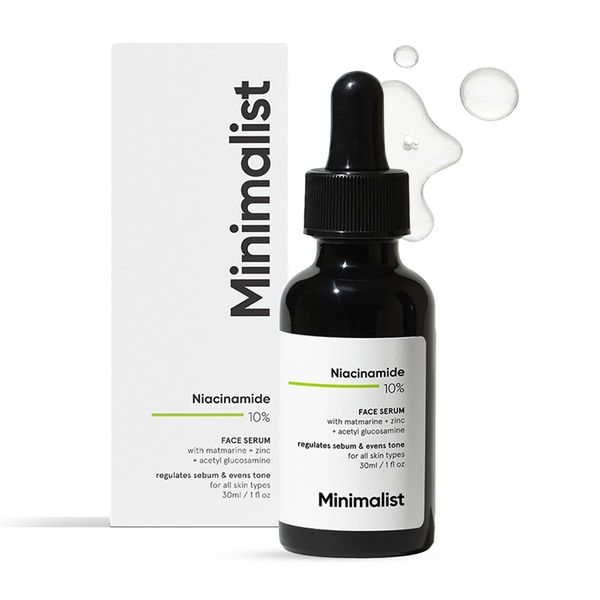 Minimalist 10% Niacinamide Face Serum with Zinc – Oil Control & Anti-Acne for Clearer Skin