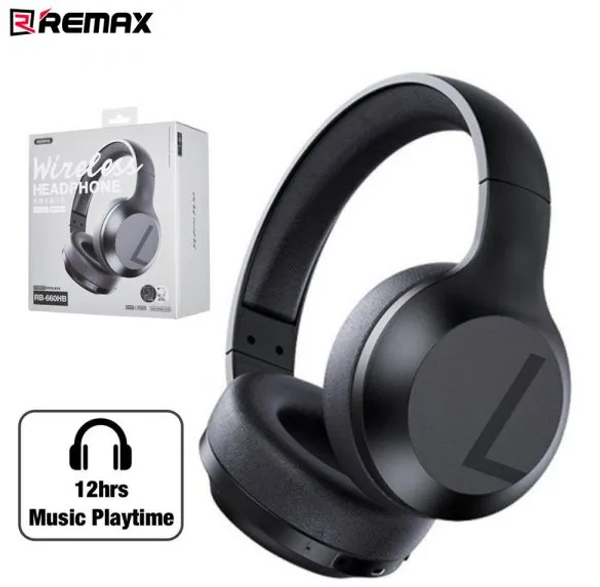 REMAX RB-660HB Stereo Wireless Bluetooth Headphone