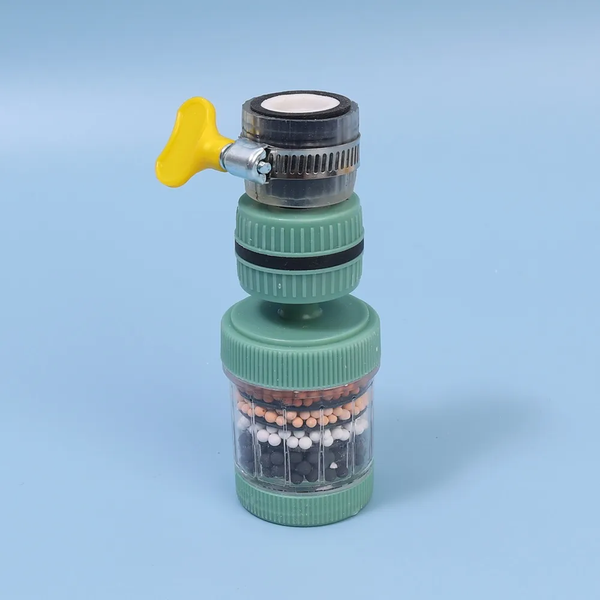 Kitchen Water Faucet Filter 6 Layers Nozzle Filter 360 Degree Rotation Faucet Purifier Water Tap Nozzle Filter