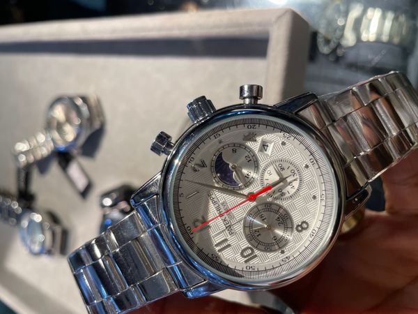 patek chorno white dial chain aa