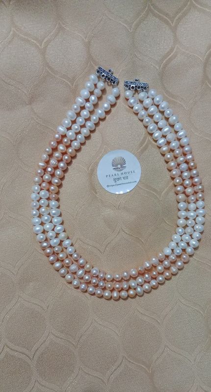 Exclusive Pearl 3 Layer Necklace