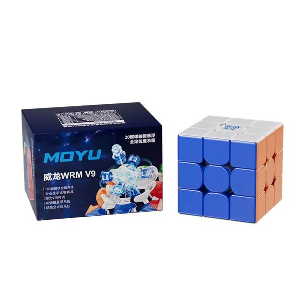 MoYu Weilong WRM V9 3x3 20-Magnet Ball Core Maglev Full Positioning UV Coated Version Stickerless
