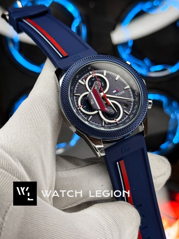 HILFIGER BLUE FIBER CHRONO