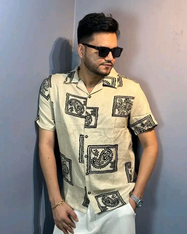 Fancy Cotton Cuban Shirt