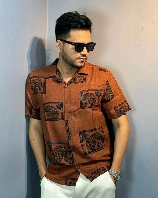 Fancy Cotton Cuban Shirt