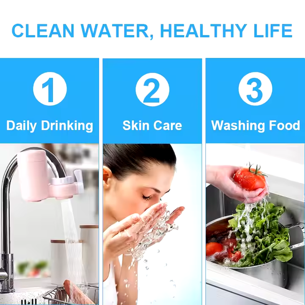 Home Kitchen Faucet Water Filter Purifier Faucet Water Filter Purificador De Agua Para Grifo Water Filter For Faucet