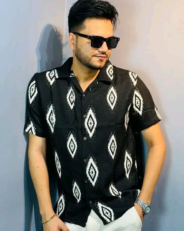 Fancy Cotton Cuban Shirt