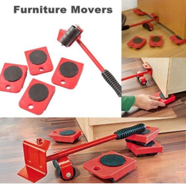 Furniture Easy Moving Tool Set, Heavy Furniture Moving & Lifting System