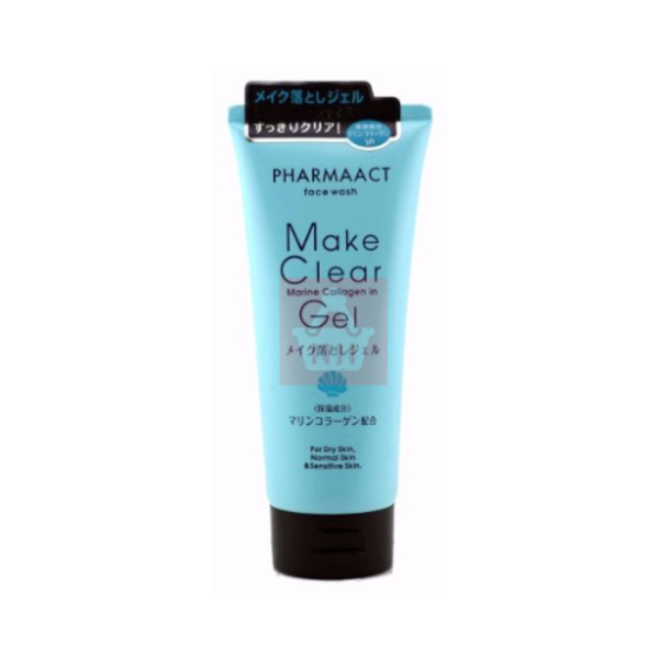 Kumano Cosmetics Pharmaact Make Clear Gel Face Wash